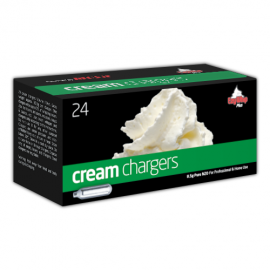 Ezywhip Plus Cream Chargers N2O 8.5g 24 Pack x 25 (600 Bulbs)