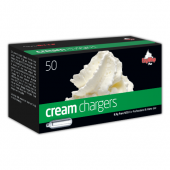 Ezywhip Plus Cream Chargers N2O 8.5g 50 Pack x 4 (200 Bulbs)